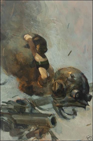 Astro Boy the Movie Official Movie Prequel  issue 3-C Ashley Wood Incentive Virgin Cover