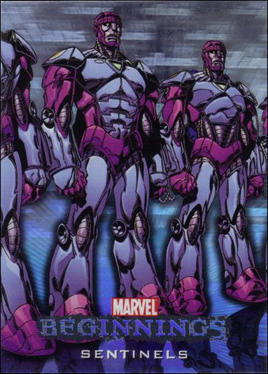Marvel Beginnings: Series 1 (Marvel Villains Hologram Subset) card H-37 Sentinels