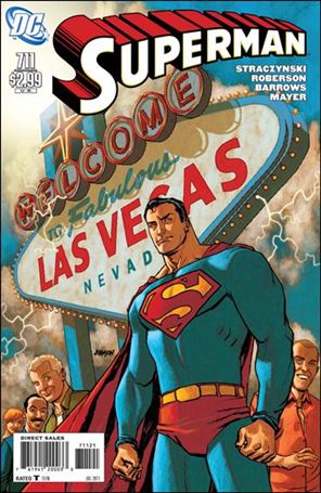Superman (1939) issue 711-B Dave Johnson 1:10 Cover