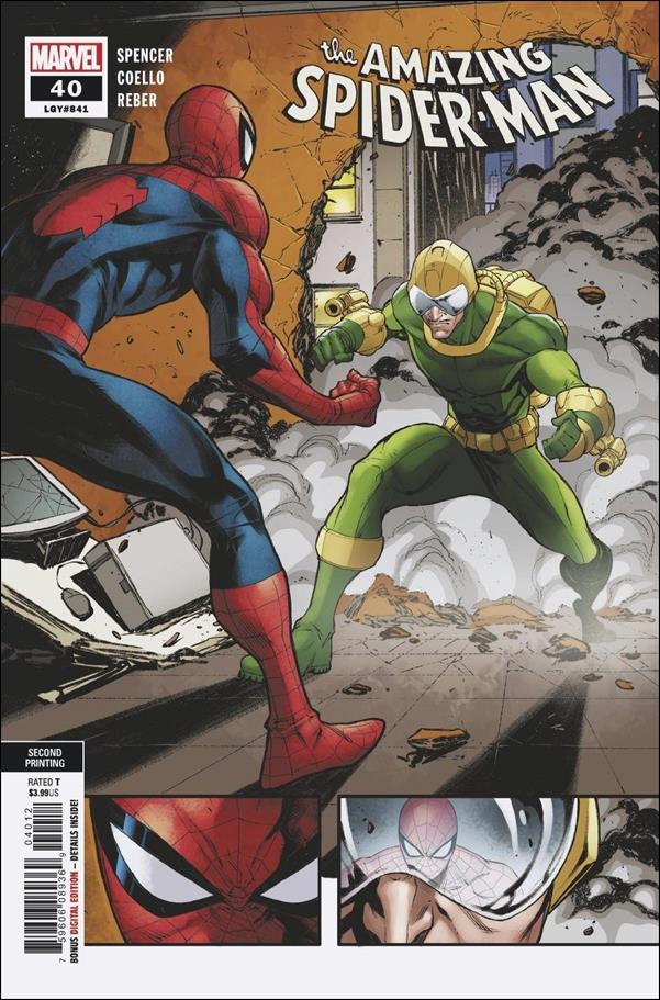 Amazing Spider-Man (2018) issue 40-C Iban Coello Cover (2nd Printing)