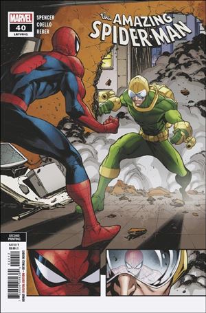 Amazing Spider-Man (2018) issue 40-C Iban Coello Cover (2nd Printing)