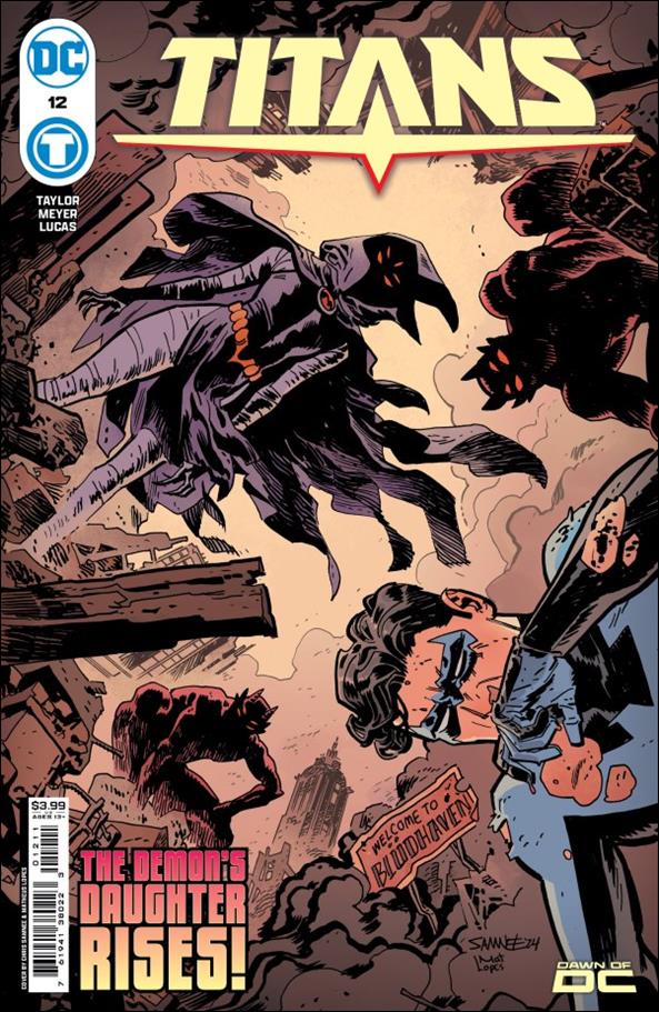 Titans (2023) issue 12 Chris Samnee Cover