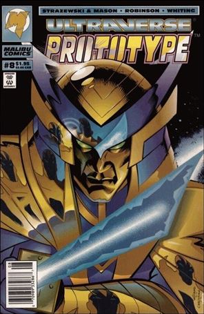 Prototype (1993) issue 8-B Newsstand Cover