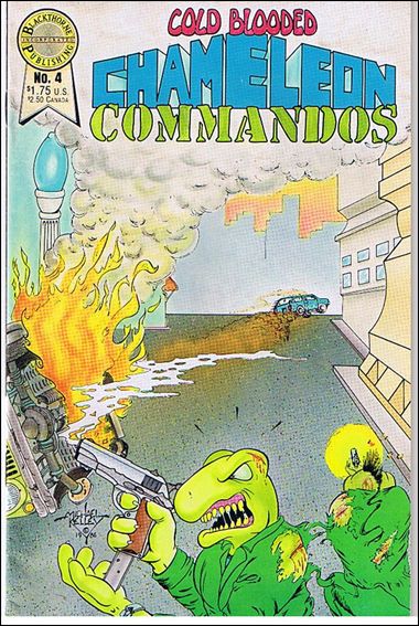 Cold-Blooded Chameleon Commandos issue 4