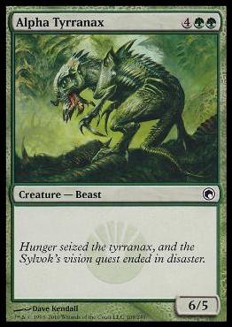 Magic the Gathering: Scars of Mirrodin (Base Set) card 109 Alpha Tyrranax