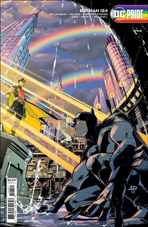 Batman (2016) issue 124-C Amy Reeder Pride Month Cover