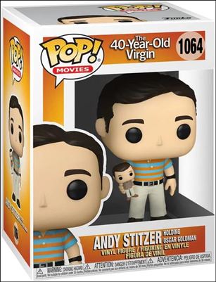POP! Movies figure 1064 Andy Stitzer Holding Oscar Goldman