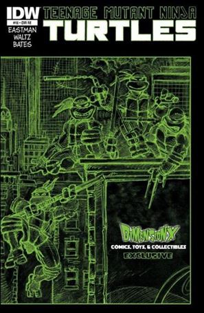 Teenage Mutant Ninja Turtles (2011) issue 18-D Kevin Eastman Dimension X Wraparound Cover