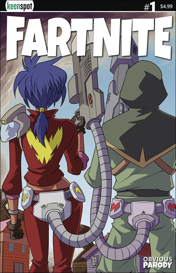 Fartnite issue 1 "Butt Wait There's More" Cover