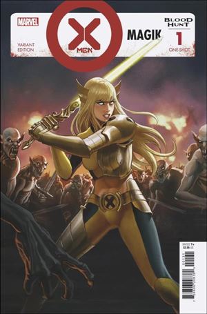 X-Men: Blood Hunt - Magik issue 1-C Ivan Talavera Cover