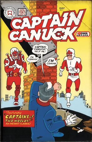 Captain Canuck Season 3 issue 1-F Fred Hembeck Pop Culture Canada Cover 1/250