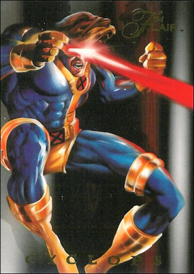 Marvel Annual Flair '94 (PowerBlast Subset) card 2 Cyclops