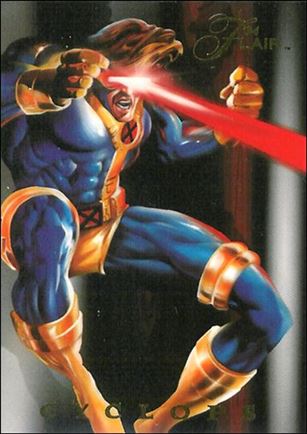Marvel Annual Flair '94 (PowerBlast Subset) card 2 Cyclops
