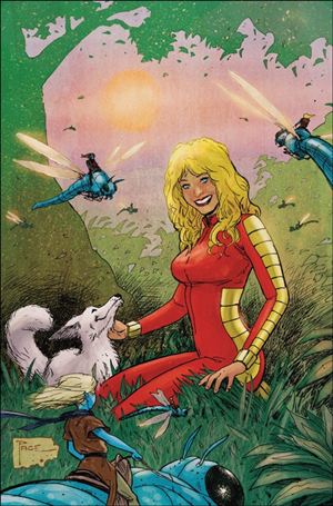 Barbarella (2024) issue 4-J Richard Pace Virgin 1:20 Cardstock Cover