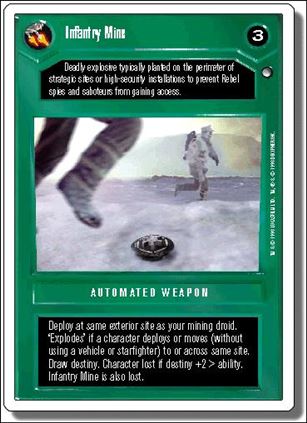 Star Wars: Hoth Revised (Base Set) card 78 Infantry Mine