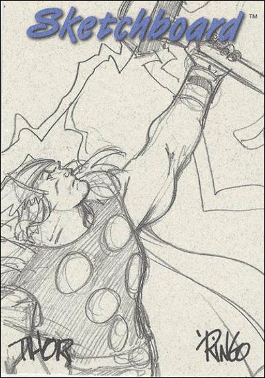 Marvel Creators Collection '98 (Sketchboard Subset) card 7-C Thor (Grey)