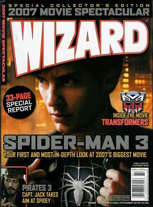 Wizard: The Magazine of Comics, Entertainment and Pop Culture issue 183.1 2007 Movie Spectacular