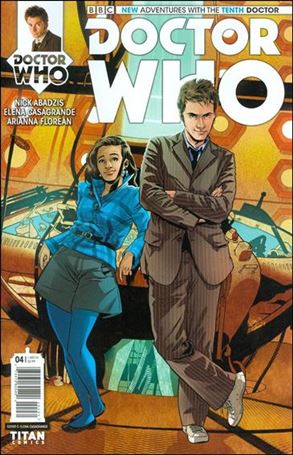 Doctor Who: The Tenth Doctor issue 4-C Elena Casagrande 1:10 Cover