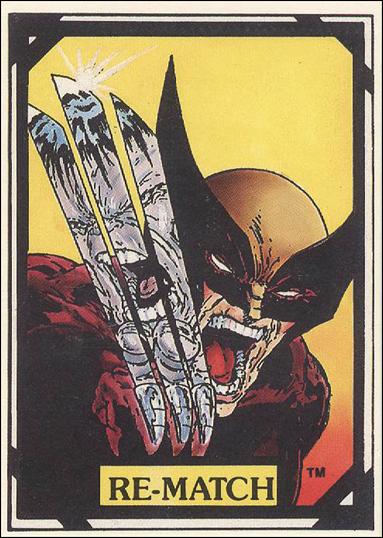 Wolverine Trivia (Base Set) card 17 Re-Match