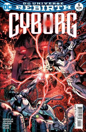 Cyborg (2016) issue 5 Paul Pelletier Cover