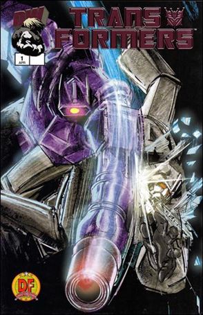 Transformers: Generation 1 (2003) issue 1-F Dynamic Forces Purple Foil Cover 1/2000