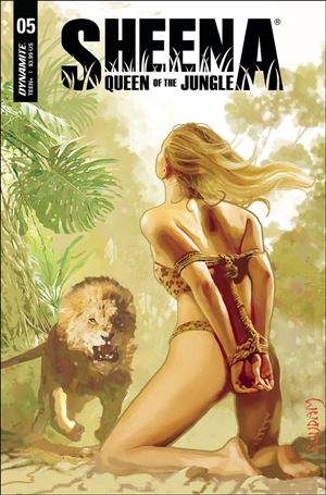 Sheena: Queen of the Jungle (2021) issue 5-C Arthur Suydam Cover