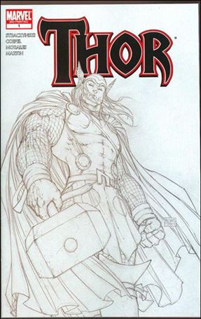 Thor (2007) issue 1-G Michael Turner Sketch Cover (3rd Printing)