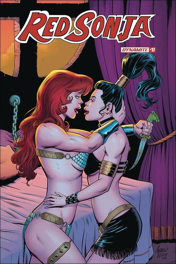 Red Sonja (2019) issue 17-H Andrew Pepoy 1:10 Seduction Cover