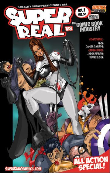 Super Real Special: Vs. The Comic Book Industry issue 1 Jason Martin Cover