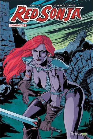 Red Sonja (2017) issue 8-I Craig Cermak Groupees Exclusive Cover