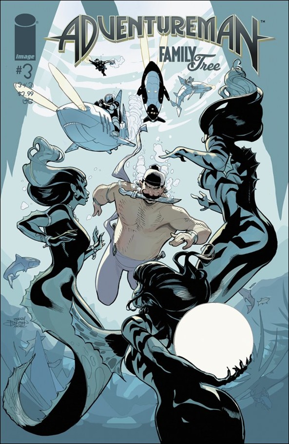 Adventureman: Family Tree issue 3 Terry Dodson Cover