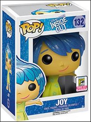 POP! Disney figure 132-B Joy (Sparkle Hair) SDCC 2015