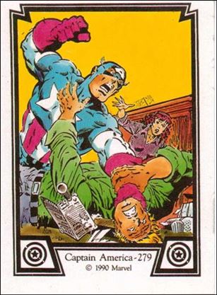 Captain America (Base Set) card 34 Captain America 279