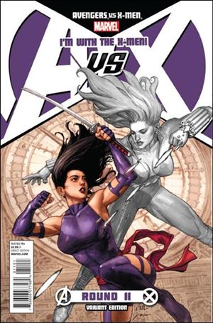 Avengers vs X-Men issue 11-F Leinil Yu X-Men Team Cover