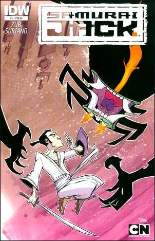 Samurai Jack issue 1-C Rob Guillory 1:10 Cover