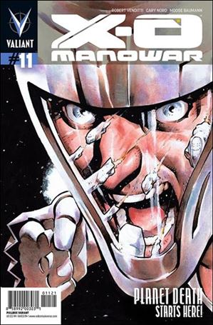 X-O Manowar (2012)  issue 11-B Cary Nord Pullbox Cover