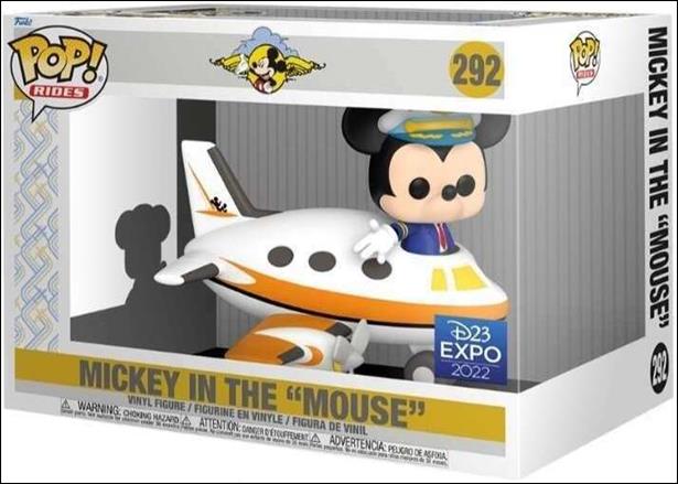 POP! Rides figure 292 Mickey in the "Mouse"