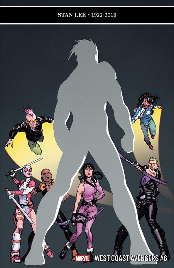 West Coast Avengers (2018) issue 6 Stefano Caselli Cover
