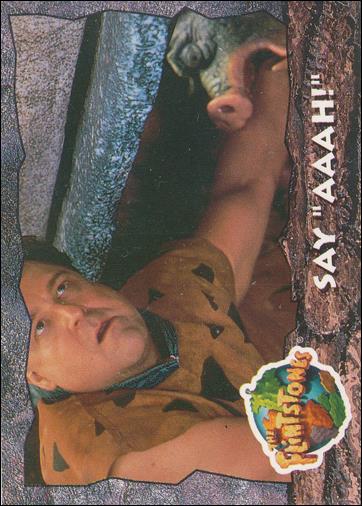 Flintstones: The Movie (Base Set) card 20 Say "Aaah!"