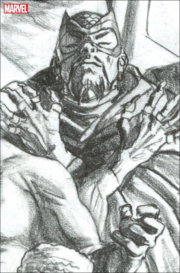 Invincible Iron Man (2022) issue 4-F Alex Ross 1:100 Mandarin Virgin Sketch Cover