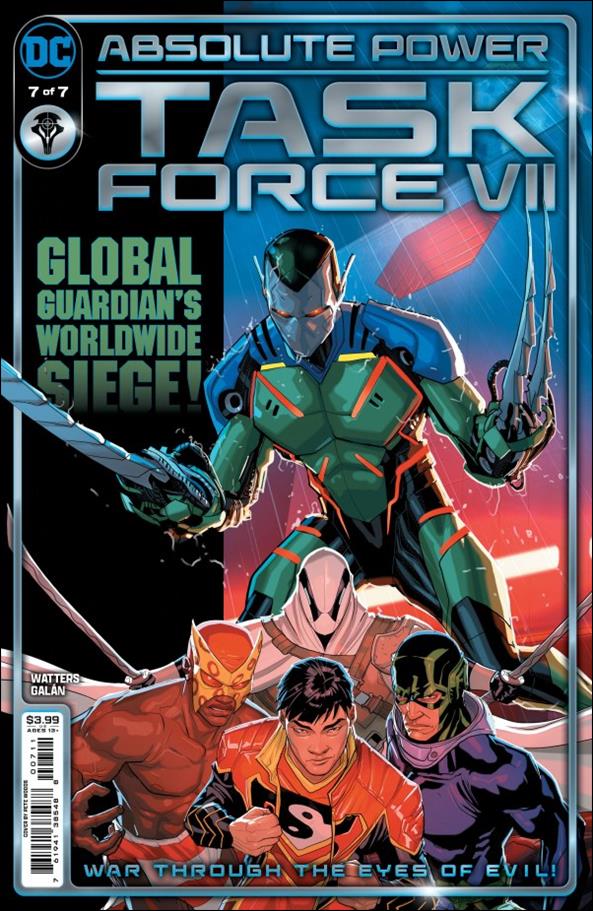 Absolute Power: Task Force VII issue 7 Pete Woods Cover