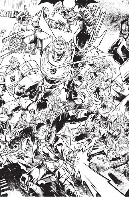 Void Rivals issue 10-G Jason Howard EU Ann. Connecting Virgin B&W Cover