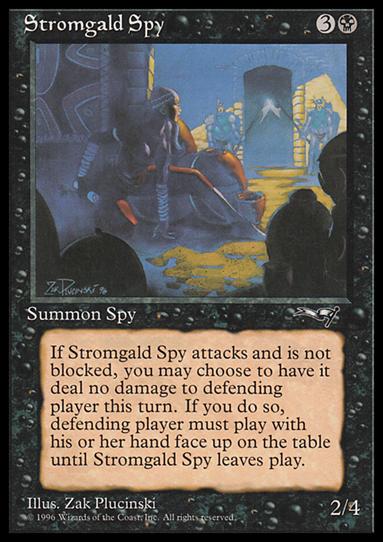 Magic the Gathering: Alliances (Base Set) card 62 Stromgald Spy