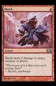 Magic the Gathering: 2012 Core Set (Base Set) card 154 Shock