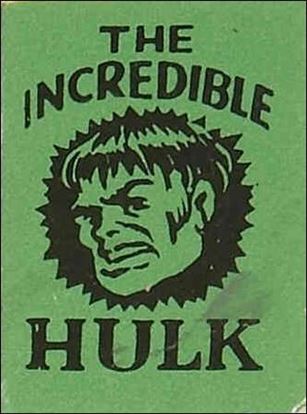 Marvel Mini-Books: The Incredible Hulk issue nn-B Green Cover