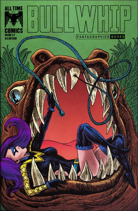 All Time Comics: Bullwhip issue 1 Tony Millionaire Cover