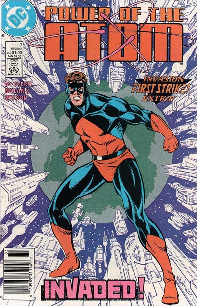 Power of the Atom issue 7-B Newsstand Cover