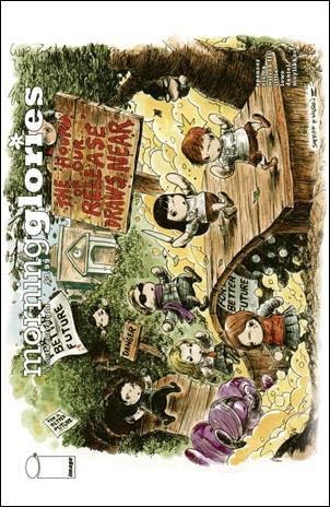 Morning Glories issue 28-H CP Wilson III Cover