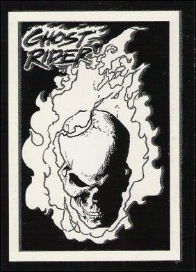 Ghost Rider II (Glow-in-the-Dark Subset)  card G10 Grin And Bear It
