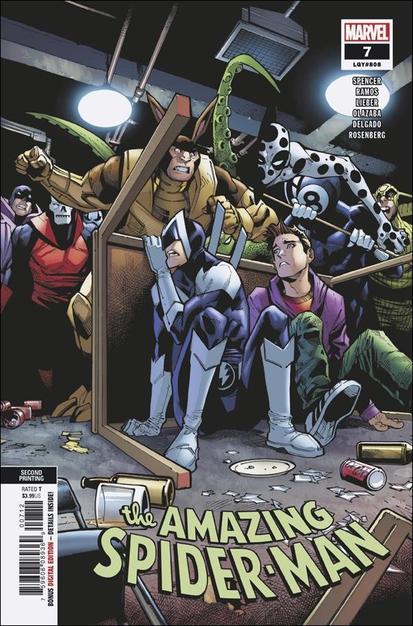 Amazing Spider-Man (2018) issue 7-E Humberto Ramos Cover (2nd Printing)